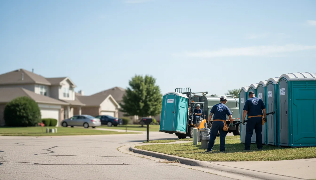 Porta Potty Rental in Franklin Lakes, NJ near me